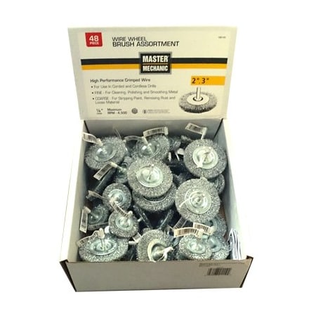 Disston MM Wire WHL Brush ASST 180145